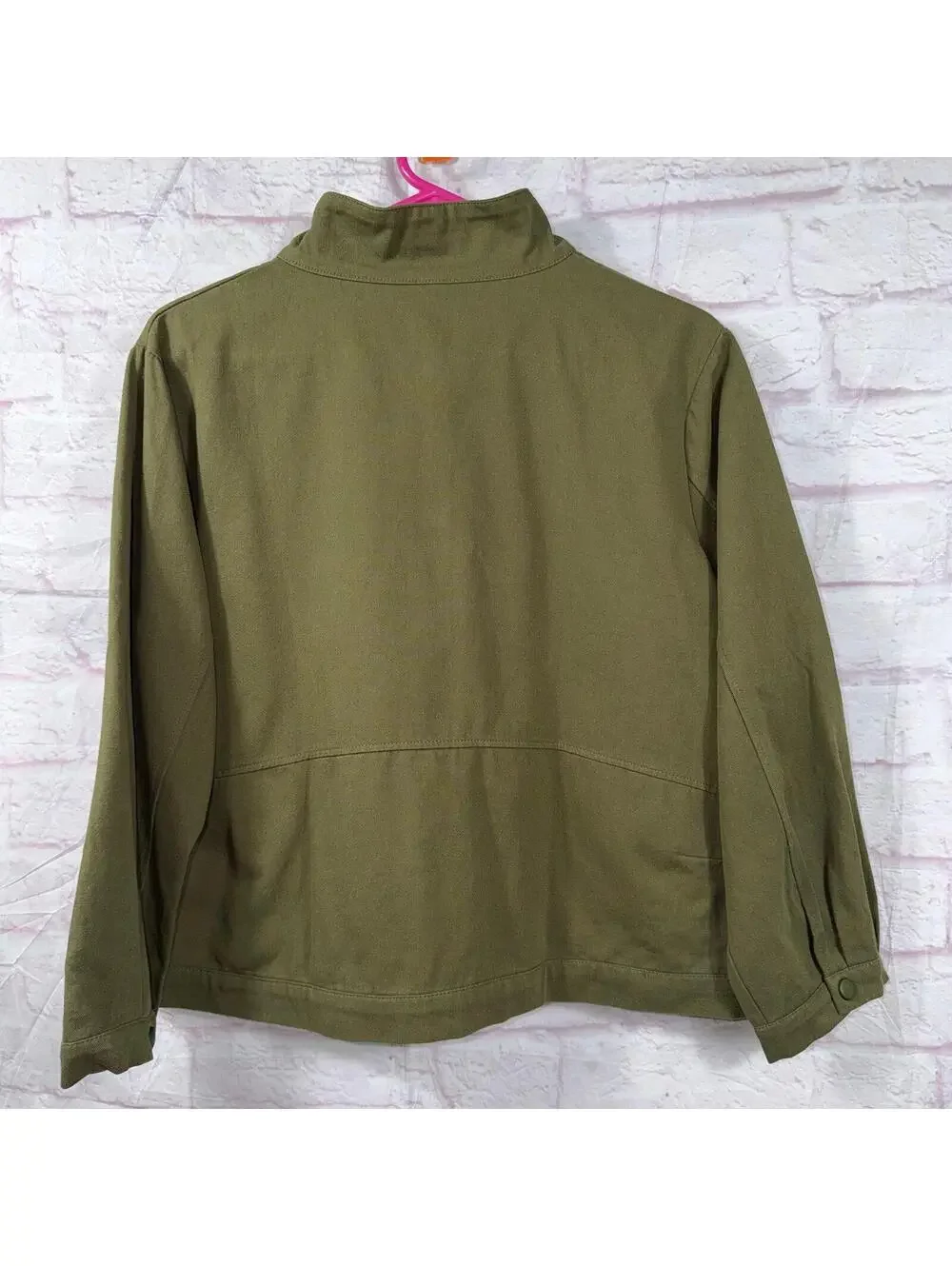 Women’s Olive Green Utility Jacket Size Medium